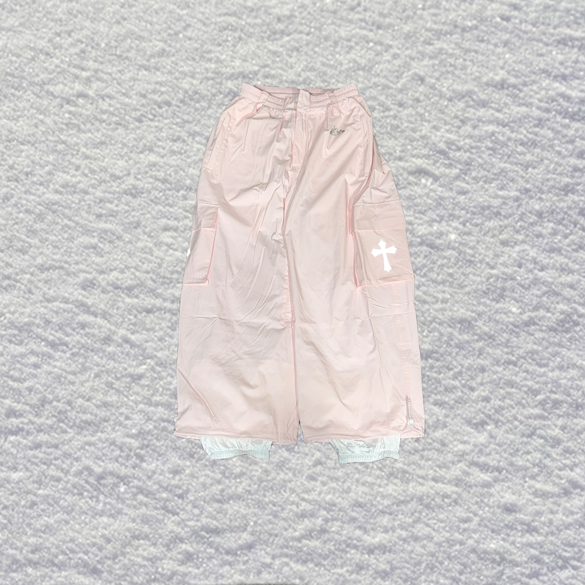 Pink Iron Cross Pants