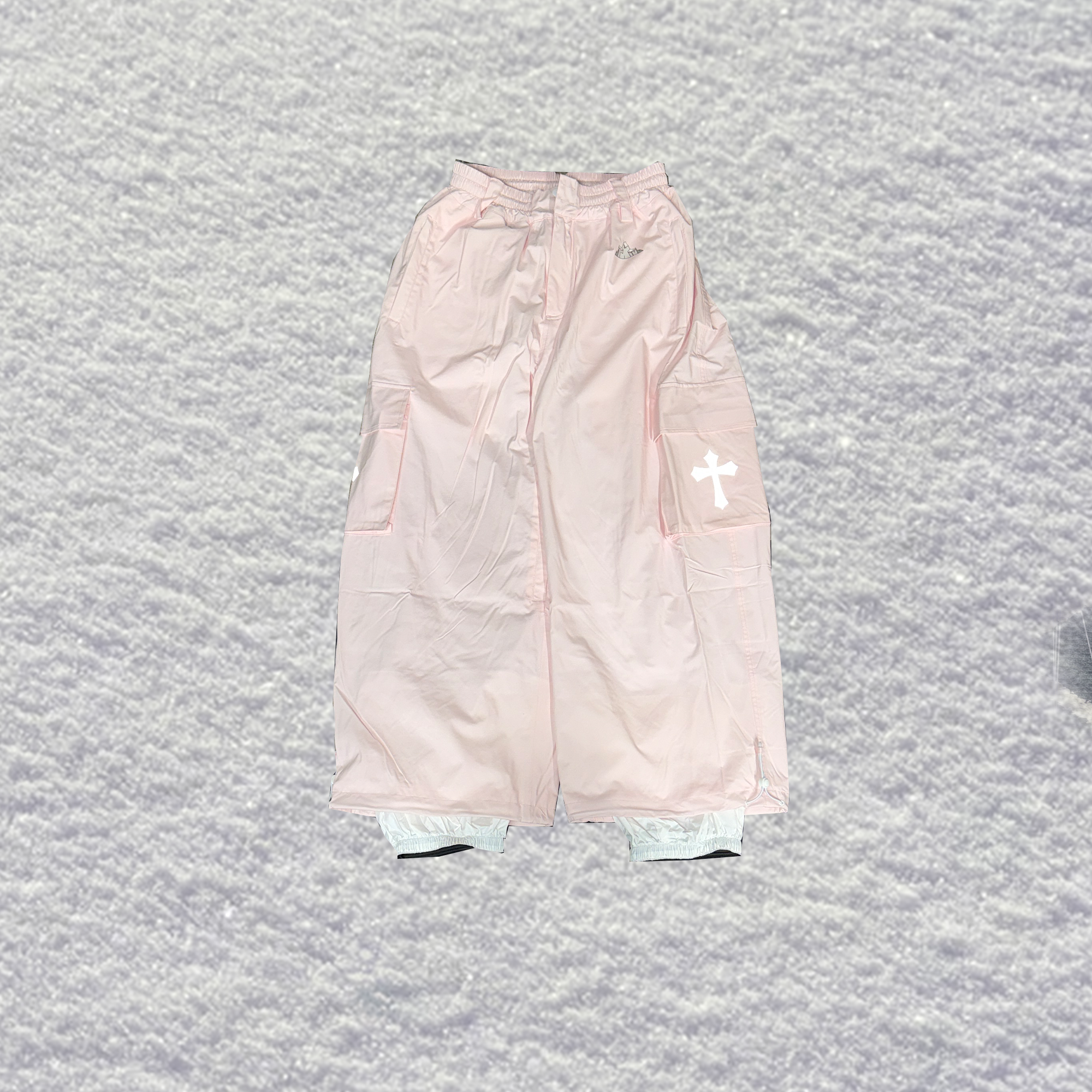 Pink Iron Cross Pants