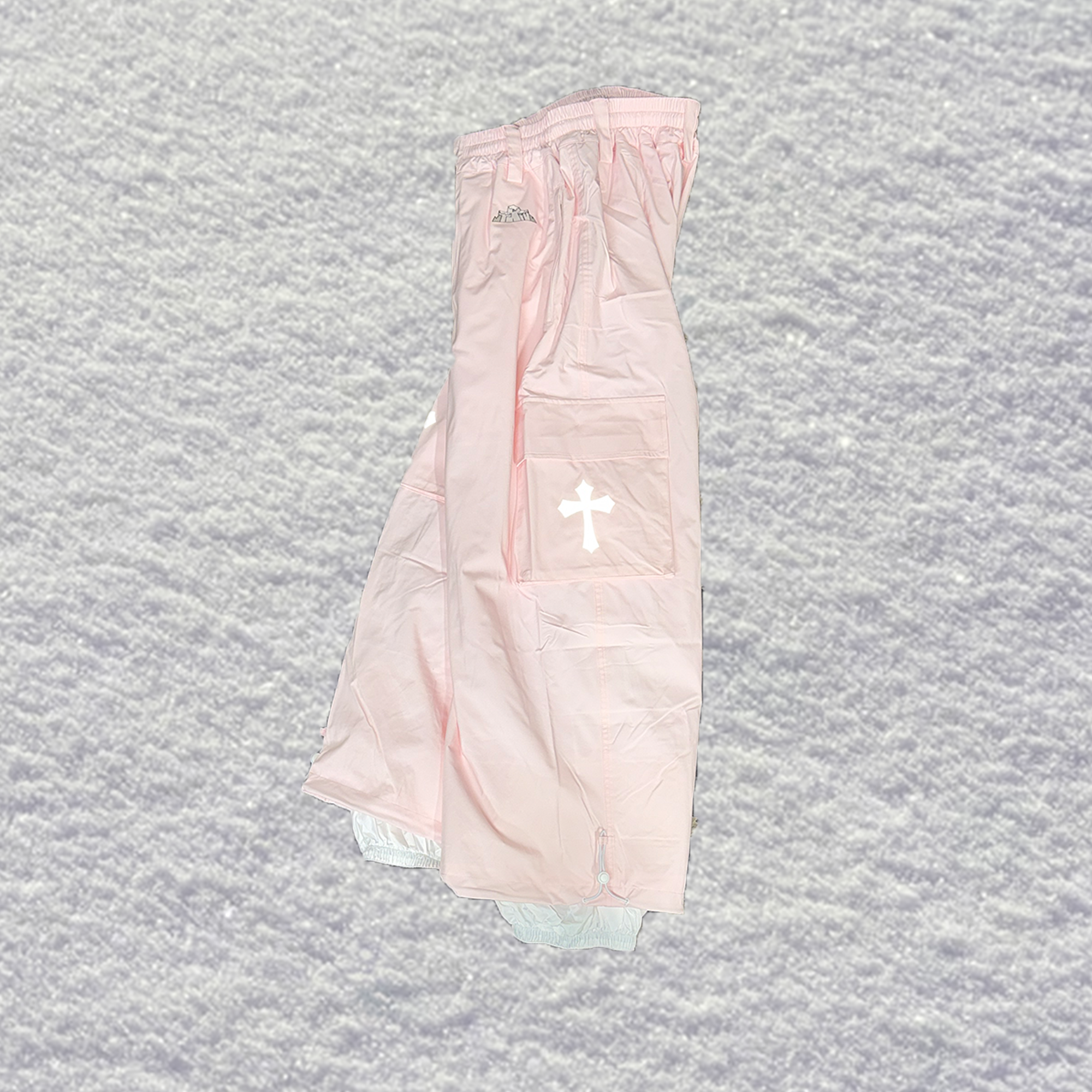Pink Iron Cross Pants